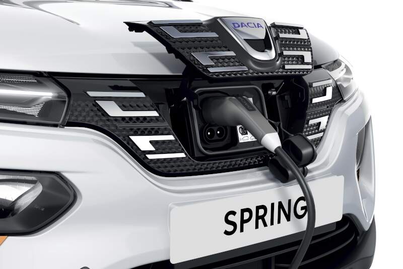 Dacia Spring Electric Ladeanschluesse