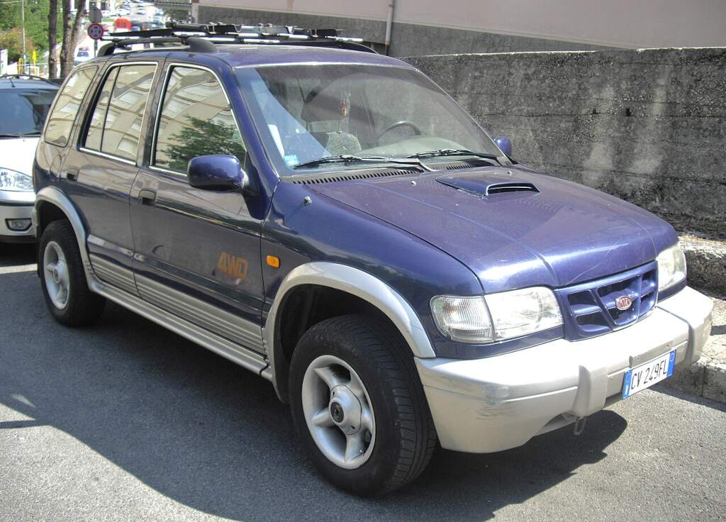 Kia Sportage front 1998-2002