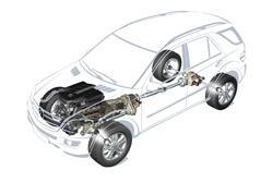 Mercedes-Benz M-Klasse-Offroadpaket