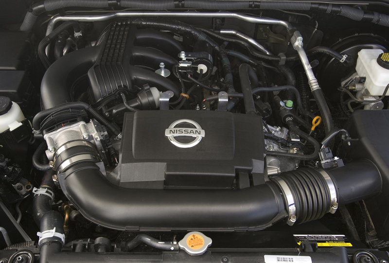 Motor des Nissan Xterra