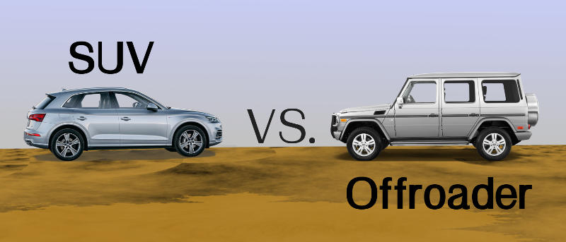 Unterschied zwischen Geländewagen und SUV!