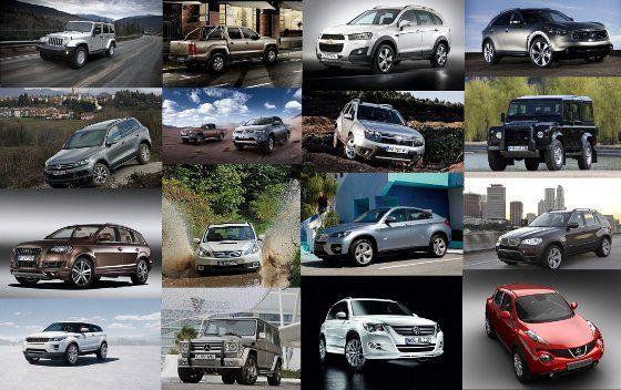 Alle SUVs, Offroader & Co.