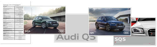 Audi Q5 Preislisten, Datenblaetter & Kataloge
