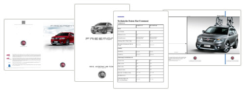 Fiat Freemont - Preislisten, Kataloge & Datenblaetter