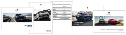 Porsche Cayenne - Daten, Broschuere & Preislisten