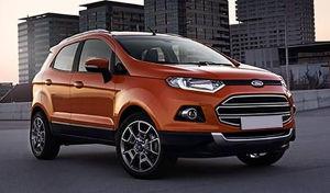 Ford EcoSport bis Modelljahr 2017 Frontperspektive
