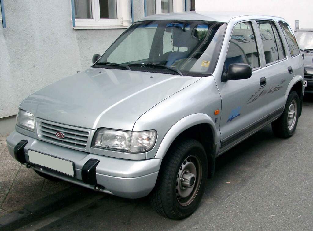 Kia Sportage front 1994-1998
