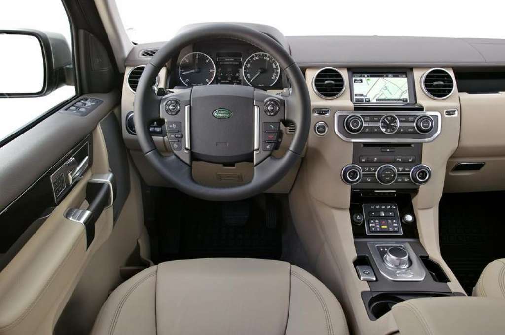 Innenraum des Land Rover Discovery