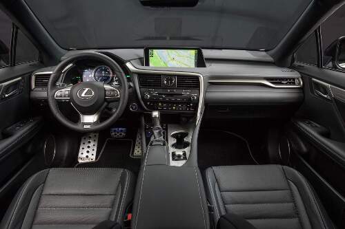 Lexus RX 450h F SPORT Interieur 