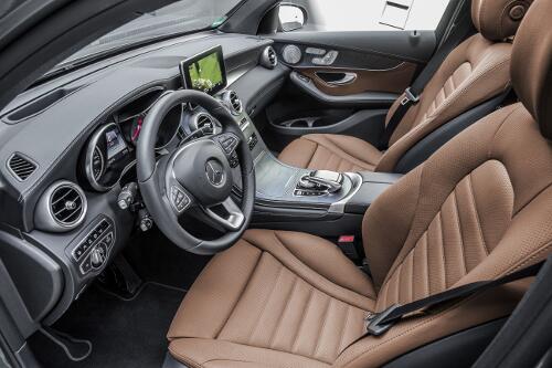 Mercedes GLC Coupe Innenansicht Cockpit