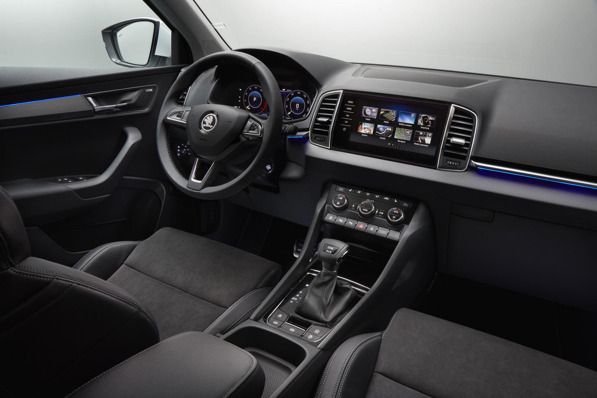 Skoda karoq салон