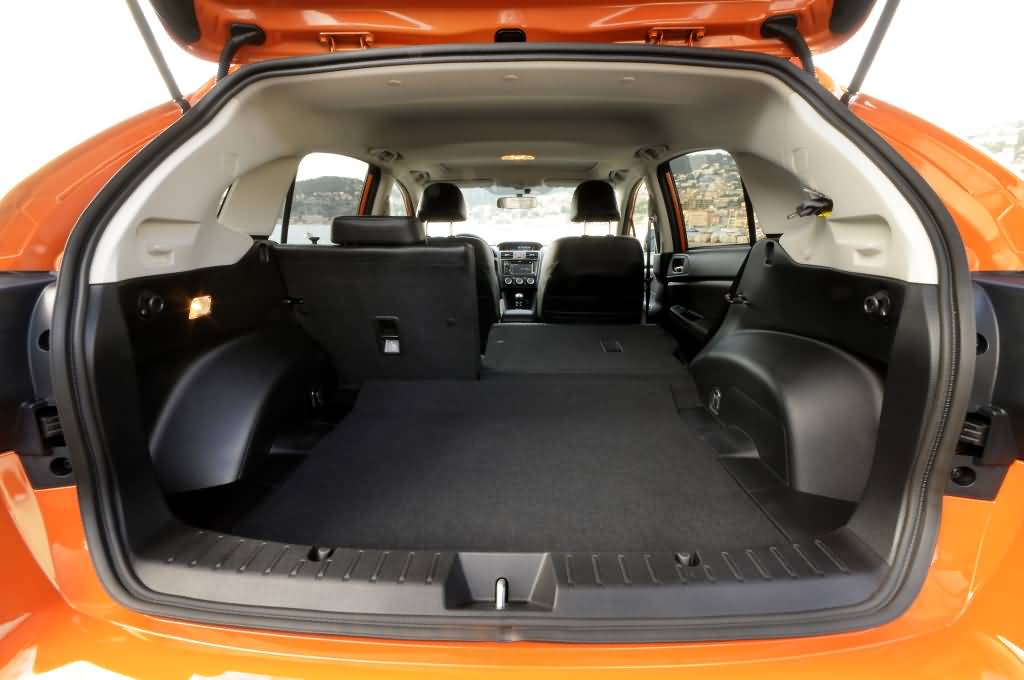 Kofferraum des Subaru XV