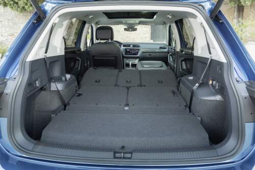 VW Tiguan Allspace Interieur Kofferaum 4 m