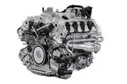 Motor des VW Touareg
