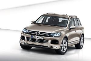 VW Touareg Modelljahr 2010 bis 2014 Front