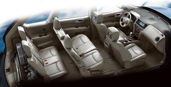 Nissan Pathfinder mit sieben Sitzen