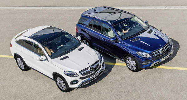 Mercedes Benz GLE Coupe & SUV