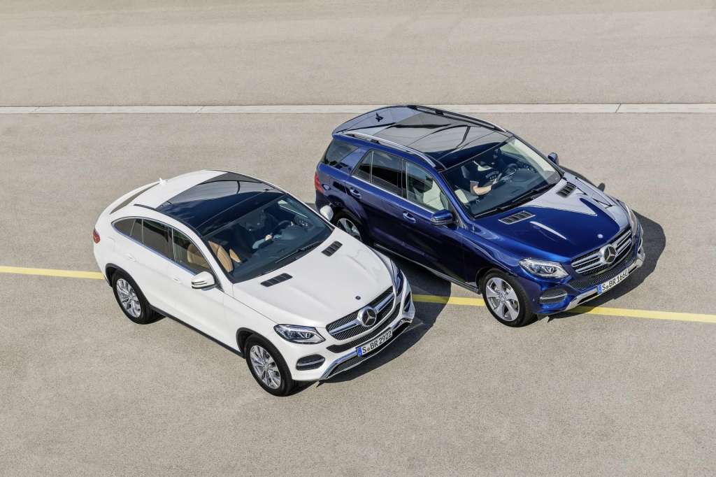 Mercedes Benz GLE SUV & Coupe