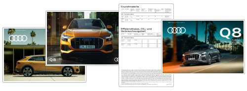 Audi Q8 Broschüren, Preislisten & Datenblätter