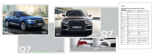 Audi Q7 - Preise, Kataloge, Daten