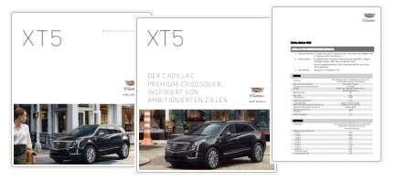 Cadillac XT5 Preise, Daten und Kataloge