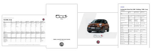 Fiat 500L Cross - Preislisten, Kataloge & Daten