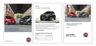 Fiat Panda - Preisliste, Katalog, Daten