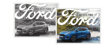Ford Puma - Datenblaetter, Preislisten, Broschueren