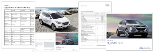 Hyundai ix35 - Preise, Daten & Kataloge