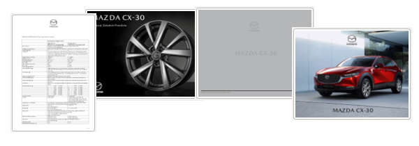 Mazda CX-30 - Kataloge, Datenblaetter & Preislisten