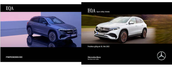 Mercedes EQA Daten, Preislisten & Broschuere