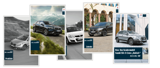 Suzuki SX4 - Daten Preislisten Broschuere