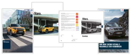 Suzuki Vitara Preislisten, Datenblaetter & Kataloge
