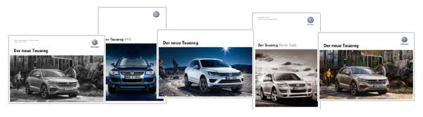 Volkswagen Touareg - Preislisten, Daten & Broschueren