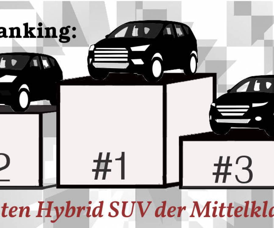 Vergleich der 10 besten Hybrid-SUVs der Mittelklasse