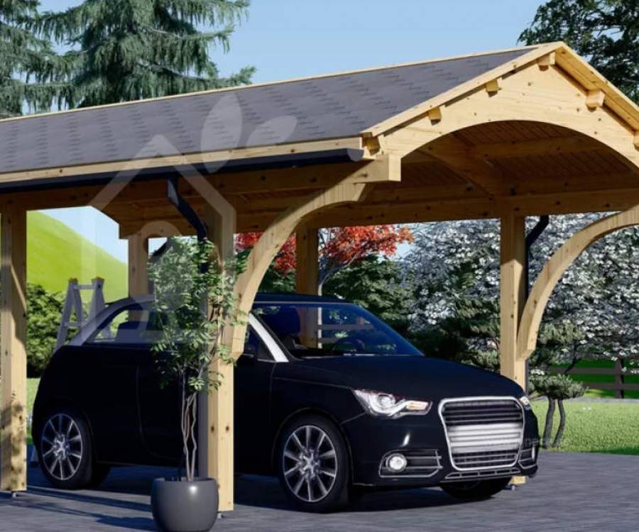Holz Carport: Der ideale Schutz für dein Fahrzeug
